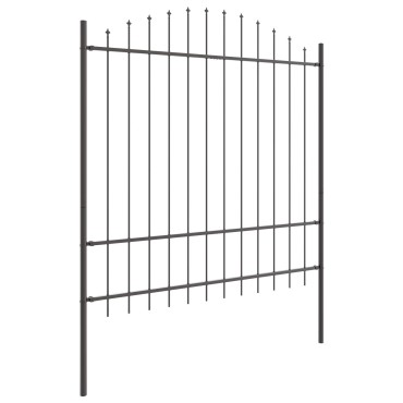 vidaXL Φράχτης Κήπου WOERDEN 6 τμχ. 170x215cm Γκρι