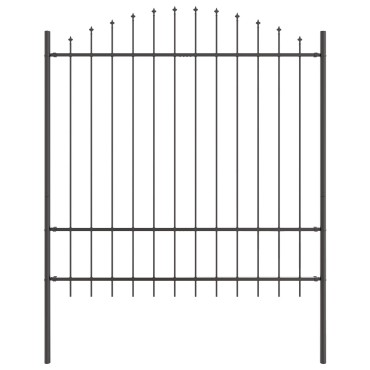 vidaXL Φράχτης Κήπου WOERDEN 6 τμχ. 170x215cm Γκρι