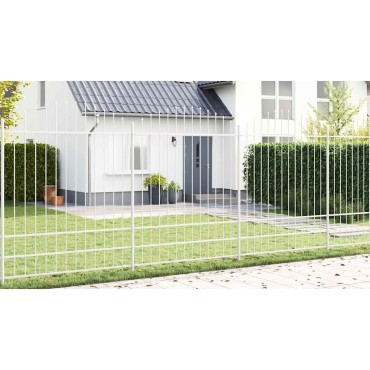 vidaXL Φράχτης Κήπου WOERDEN 2 τμχ. 170x225cm Λευκό