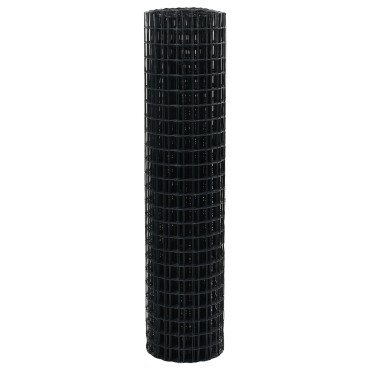 vidaXL Ευρωπαϊκός Φράκτης Γκρι 1.4x10 μ Σίδερο 1000x0.2x140cm