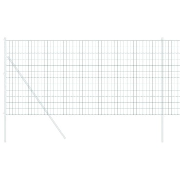 vidaXL Φράχτης Ευρώ Πράσινος 1.2x25 μ Σίδερο 2500x0.2x120 cm