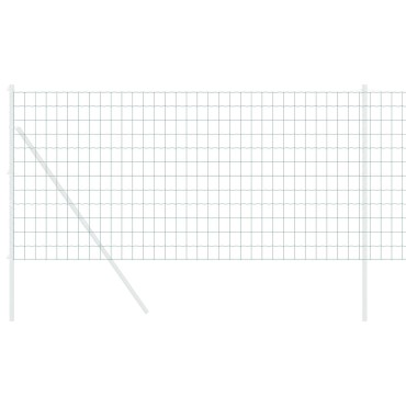 vidaXL Φράχτης Euro Πράσινος 1.2x25 μ Σίδερο 2500x0.2x120 cm