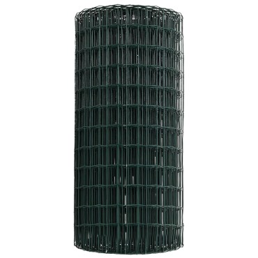 vidaXL Ευρωπαϊκός Φράκτης Πράσινος 0.6x50 μ Ατσάλι 5000x0.2x60cm