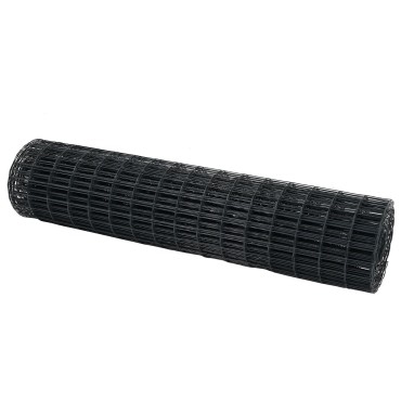 vidaXL Ευρωπαϊκός φράχτης Γκρι 1.4x10 μ Σίδερο 1000x0.2x140cm