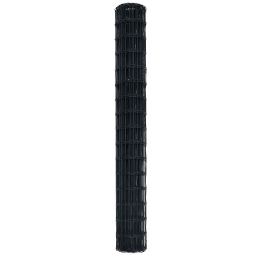 vidaXL Euro Φράκτης Γκρι 1.6x10 m Χάλυβας 1000x0.2x160cm
