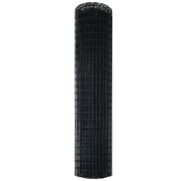 vidaXL Ευρωπαϊκός Φράχτης Γκρι 1.4x10 μ Σίδερο 1000x0.2x140cm