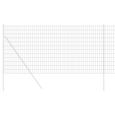 vidaXL Γκρι Ευρωπαϊκό Φράκτη 1,2x10 μ Σιδηρού 1000x0,2x120cm