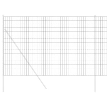 vidaXL Euro Fence Γκρι 1.5x10 μ Χάλυβα 1000x0.2x150 cm