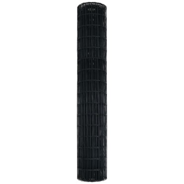 vidaXL Euro Fence Γκρι 1.5x10 μ Χάλυβα 1000x0.2x150 cm