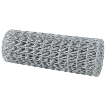 vidaXL Euro Fence 0.4x50 μ Γαλβανισμένο Ατσάλι 5000x0.2x40cm