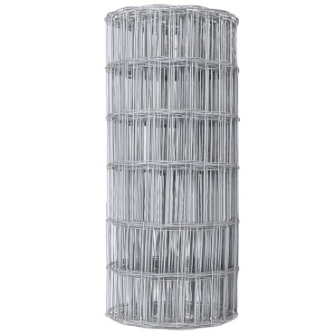 vidaXL Euro Fence 0.4x50 μ Γαλβανισμένο Ατσάλι 5000x0.2x40cm