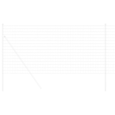 vidaXL Ευρωπαϊκός Φράχτης 1.4x10 μ Γαλβανισμένο Ατσάλι 1000x0.2x140cm