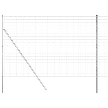 vidaXL Euro Fence 1.5x10 μ Γαλβανισμένος Χάλυβας 1000x0.2x150cm