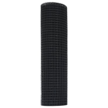vidaXL Συγκολλητός φράχτης από σύρμα Γκρι 5000x80cm