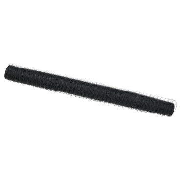 vidaXL Φράκτης Έξιγωνο Γκρι 1.6x10 μ Ατσάλι 1000x160x0.09cm