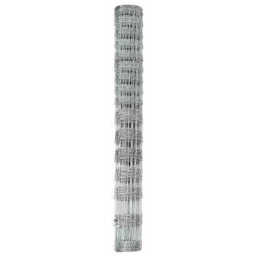 vidaXL Φράχτης 1.2x10 m Γαλβανισμένο Ατσάλι 120x1000x0cm