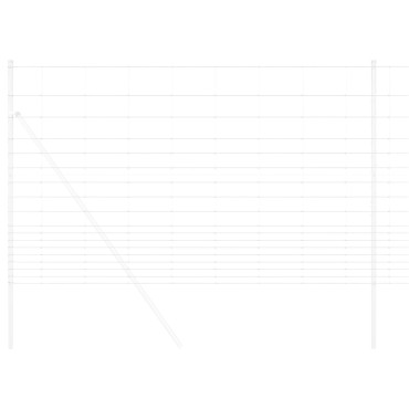 vidaXL Φράχτης 1.5x10 μ Γαλβανισμένος Χάλυβας 150x1000x0cm