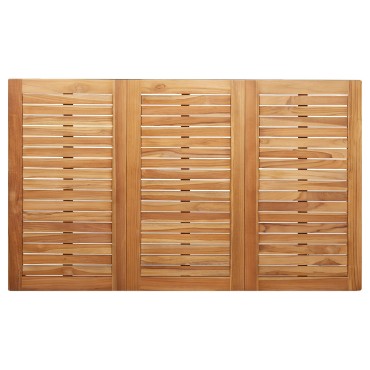 vidaXL Τραπέζι Εξωτερικού Χώρου 150x90x75cm Στερεό ξύλο Teak 1 τεμ.