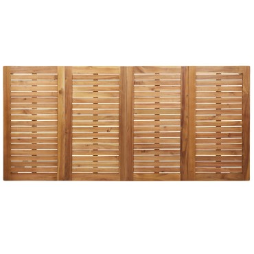 vidaXL Τραπέζι Εξωτερικού Χώρου 180x90x75cm Μασίφ Ξύλο Teak 1 τεμ.