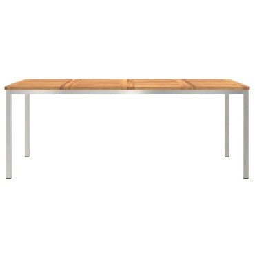 vidaXL Τραπεζάκι Φαγητού 200x90x74.5cm από Μασίφ Ξύλο Ακακίας 1 τεμ.