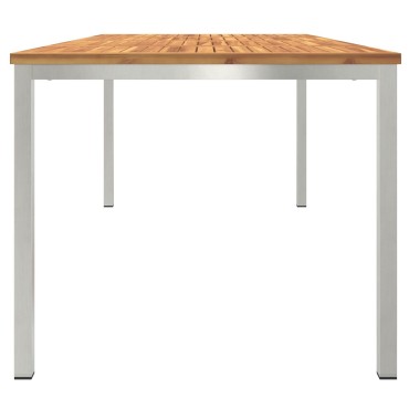 vidaXL Τραπεζάκι Φαγητού 200x90x74.5cm από Μασίφ Ξύλο Ακακίας 1 τεμ.