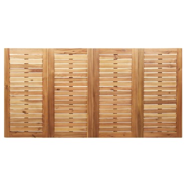 vidaXL Τραπεζάκι Φαγητού 200x90x74.5cm από Μασίφ Ξύλο Ακακίας 1 τεμ.