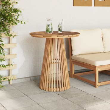 vidaXL Τραπέζι Κήπου 70x75cm Μασίφ Ξύλο Teak 1 τεμ.