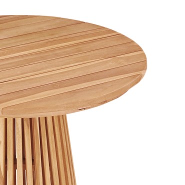 vidaXL Τραπέζι Κήπου 70x75cm Μασίφ Ξύλο Teak 1 τεμ.