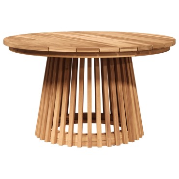 vidaXL Τραπέζι Καφέ Κήπου 70x40cm Μασίφ Ξύλο Teak 1 τεμ.