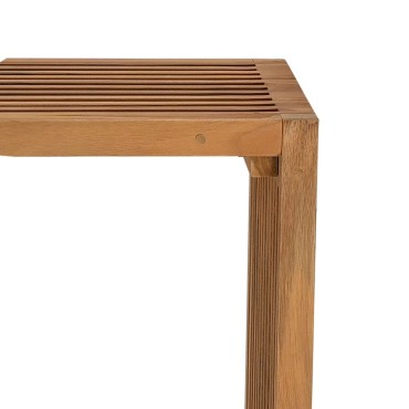 vidaXL Τραπεζάκι Κήπου 50x32.5x35cm Μασίφ ξύλο teak 1 τεμ.