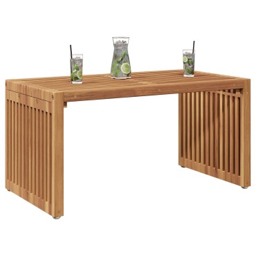 vidaXL Τραπεζάκι Κήπου 70x37.5x35.5cm Μασίφ Ξύλο Teak 1 τεμ.