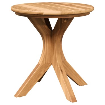 vidaXL Τραπέζι Κήπου 40x41cm Μασίφ ξύλο teak 1 τεμ.