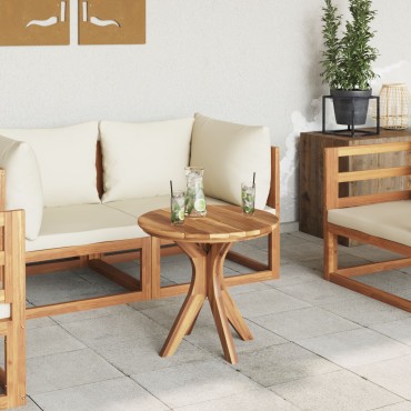 vidaXL Τραπέζι Καφέ Garden 55x51cm Μασίφ Ξύλο Teak 1 τεμ.