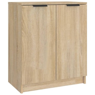 vidaXL Παπουτσοθήκη Sonoma Δρυς 59x35x70cm από Επεξεργασμένο Ξύλο 1 τεμ.