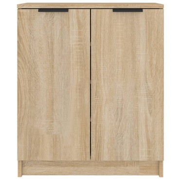 vidaXL Παπουτσοθήκη Sonoma Δρυς 59x35x70cm από Επεξεργασμένο Ξύλο