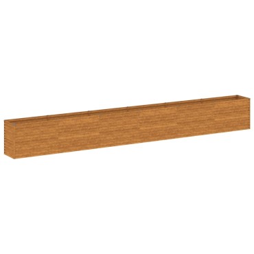 vidaXL Ζαρντινιέρα 578 x 50 x 69 εκ. από Ατσάλι Σκληρυθέν στον Αέρα