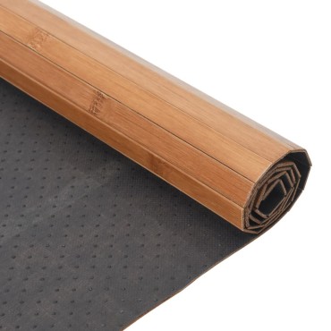 vidaXL Χαλί Ορθογώνιο Φυσικό 80x200cm Μπαμπού