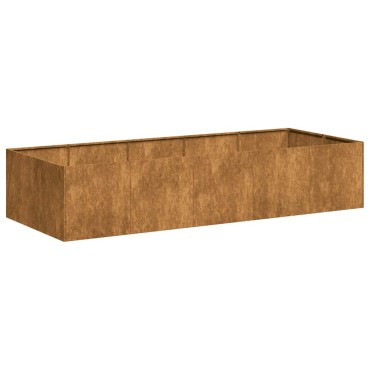 vidaXL Ζαρντινιέρα 200x80x40 εκ. Ατσάλι Σκληρυθέν στον Αέρα