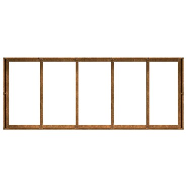 vidaXL Ζαρντινιέρα 200x80x40 εκ. Ατσάλι Σκληρυθέν στον Αέρα