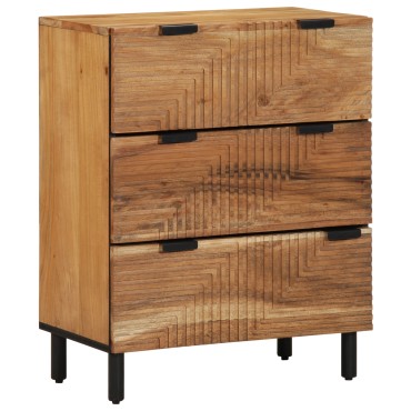 VidaXL Ντουλάπες 2 τεμ. Καφέ 60x33x75cm Μασίφ ξύλο ακακίας