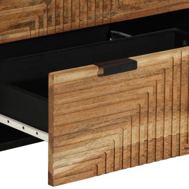 VidaXL Ντουλάπες 2 τεμ. Καφέ 60x33x75cm Μασίφ ξύλο ακακίας