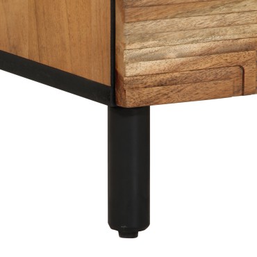 VidaXL Ντουλάπες 2 τεμ. Καφέ 60x33x75cm Μασίφ ξύλο ακακίας