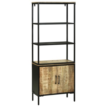 vidaXL Υψηλός Πίνακας 70x35x180cm Στερεό Ξύλο Μάνγκο 1 τεμ.