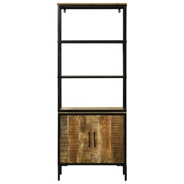 vidaXL Υψηλός Πίνακας 70x35x180cm Στερεό Ξύλο Μάνγκο 1 τεμ.