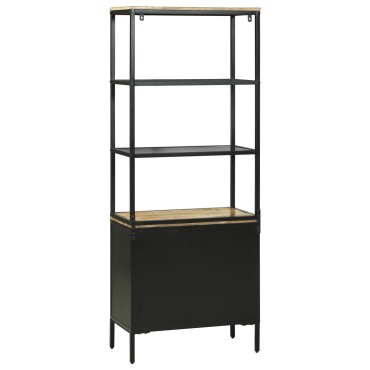 vidaXL Υψηλός Πίνακας 70x35x180cm Στερεό Ξύλο Μάνγκο 1 τεμ.