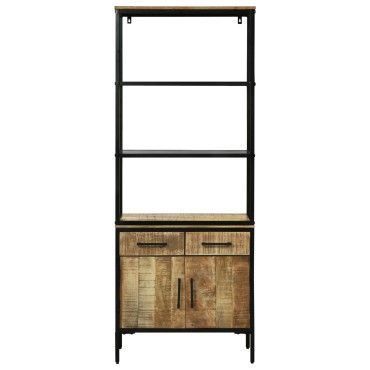 vidaXL Υψηλός καναπές 70x35x180cm Μασίφ Ξύλο Μάνγκο 1 τεμ.