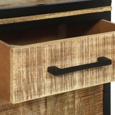 vidaXL Υψηλός καναπές 70x35x180cm Μασίφ Ξύλο Μάνγκο 1 τεμ.