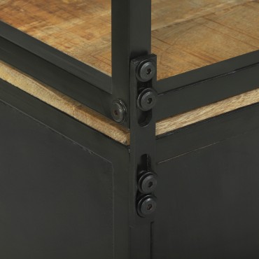 vidaXL Υψηλός 70x35x180cm Καρδιά Σαθρού Ξύλου Μάνγκο 1 τεμ.