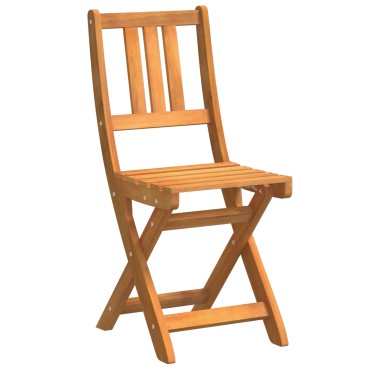 vidaXL Πτυσσόμενες Καρέκλες Κήπου 4 τεμ. 36x46x86cm Μασίφ Ξύλο Ακακίας