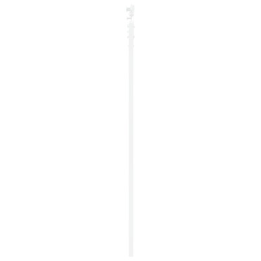 vidaXL Συρόμενη Πόρτα με Σετ Υλικών Λευκή 73.5x198.5 cm Στρατηγικά Ξύλο Πεύκου